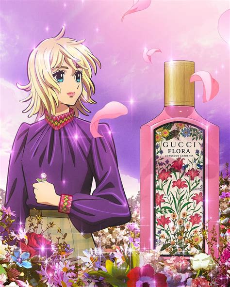 gucci flora anime ad